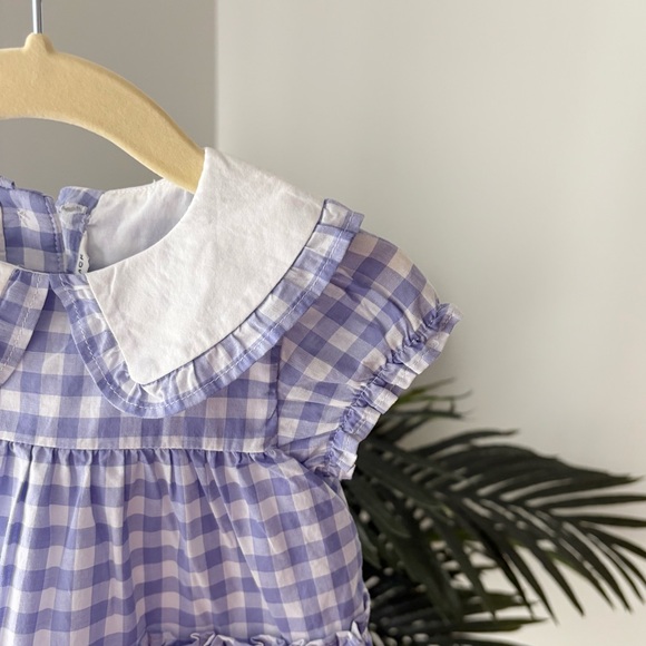 Janie and Jack | Gingham Ruffle Dress - Picture 2 of 6